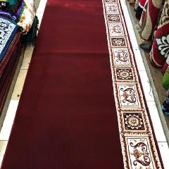 karpet masjid super tebriz merah